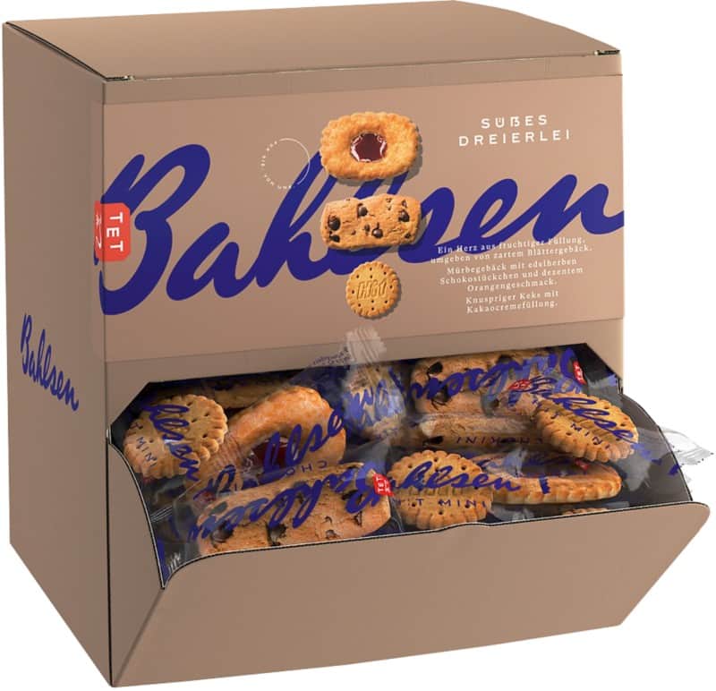 Biscuits Bahlsen Sweet trio 150 Unités de 6,5 g