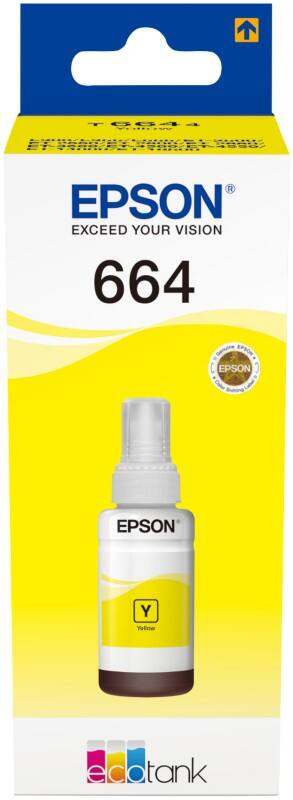 Bouteille d'encre D'origine Epson T6644 Jaune C13T664440