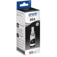 Recharge d'encre Epson 664 D'origine C13T664140 Noir