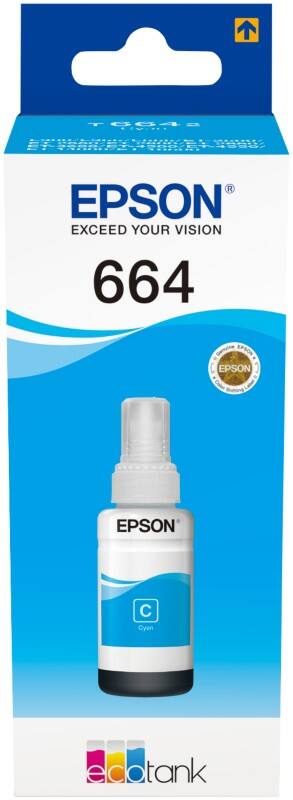 Recharges d’encre Epson 664 D'origine C13T664240 Cyan