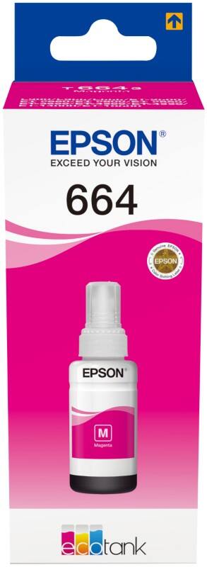 Recharge d'encre Epson 664 D'origine C13T664340 Magenta
