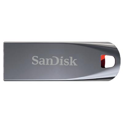 SanDisk USB 2.0 USB-Stick Cruzer Force 16 GB Metallic Black