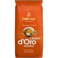 Café en grain Dallmayr Crema d'Oro Non décafeiné Riche et intense 1 kg