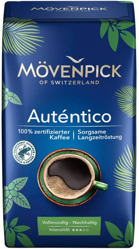 Café moulu Mövenpick Auténtico 500 g