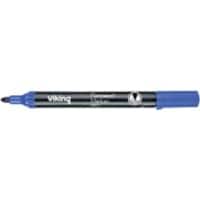 Marqueur permanent Niceday PBM1.5 Pointe moyenne, ogive 1 mm Bleu Non rechargeable Résistant à l'eau