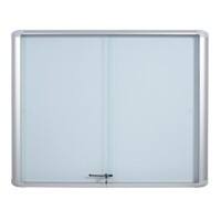 Office Depot Schaukasten Mastervision Magnetic Weiss, Transparent 89 x 93,1 cm