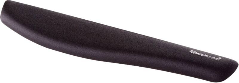 Fellowes Tastatur-Handgelenkauflage Plush Touch™ Schwarz