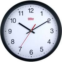 Office Depot Wanduhr RD3330B 31,5 x 5 cm Schwarz, Weiss