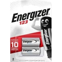 Energizer Batterien Photo 123 CR17345 3 V Lithium 2 Stück