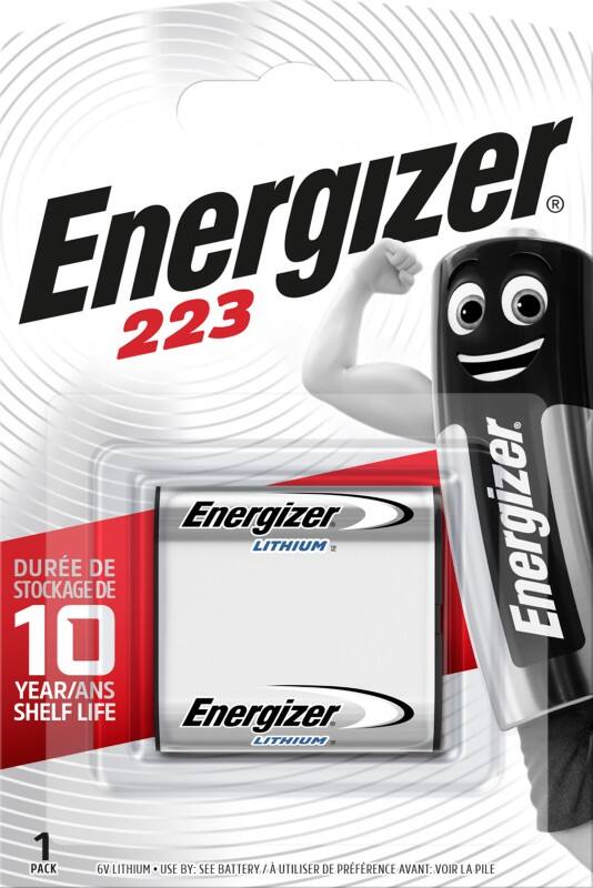 Energizer 223 Batterien CR-P2 223 6V Lithium