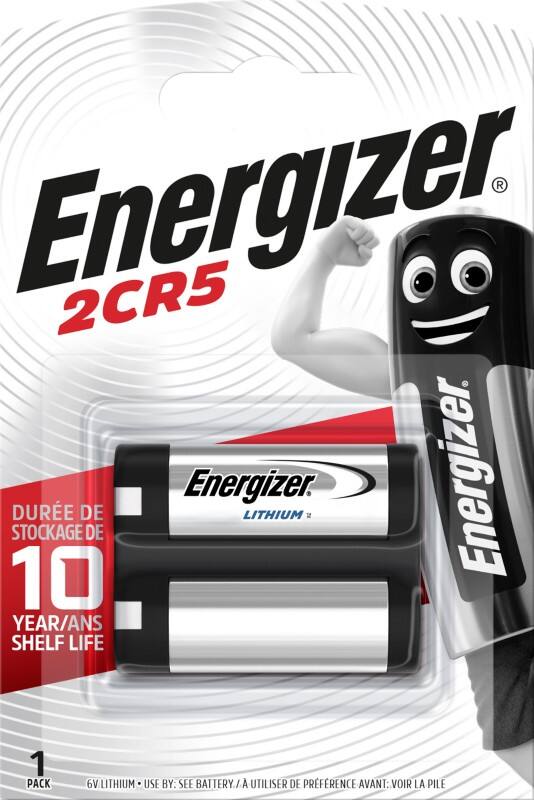 Pile Energizer Lithium 2CR5 2CR5 1500 mAh Lithium (Li) 6 V