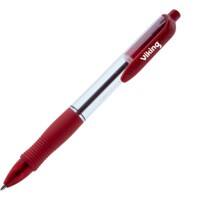 Stylo-bille Viking Comfort RT-M Rétractable Rouge 0,3 mm Moyenne Non rechargeable