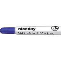Niceday WCM1-5 Whiteboard Marker Keilspitze Blau