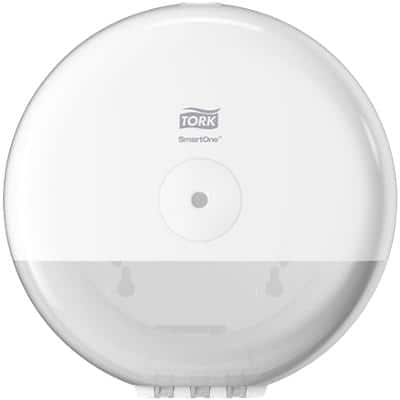 Distributeur de papier toilette Tork Mini Plastique Verrouillable Blanc 21,9 x 15,6 x 21,9 cm