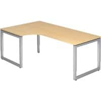 Bureau Hacmerbacher VRS82/3 R-Serie Imitation érable 200 x 120 x 85 cm