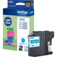 Cartouche jet d'encre Brother D'origine LC221C Cyan