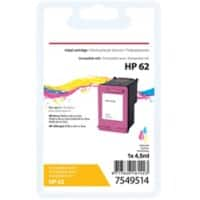 Cartouche jet d'encre Viking 62 Compatible HP C2P06AE Cyan, Magenta, Jaune