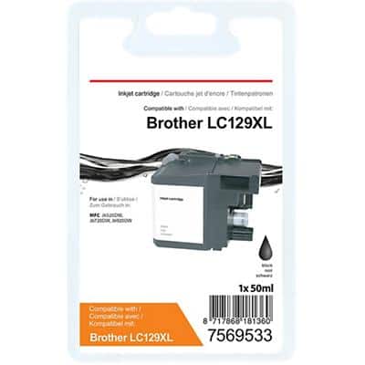Kompatible Office Depot Brother LC129XL Tintenpatrone Schwarz