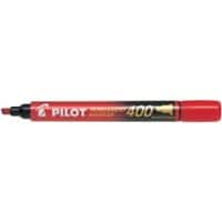 Pilot Super Grip 400 Permanentmarker Breit Keilspitze 4 mm Rot