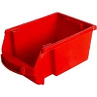 Bac de classement Viso SPACY2R Rouge 1 l 10,1 x 15,7 x 7 cm