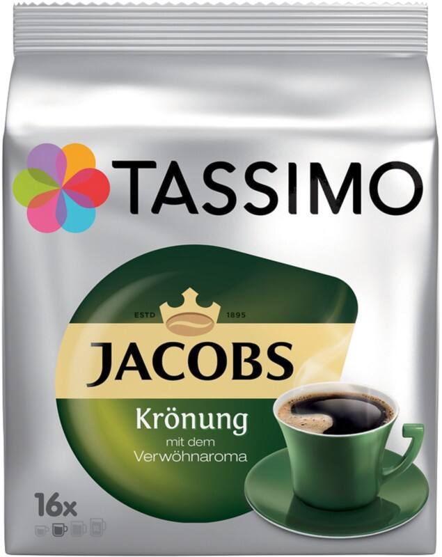 Tassimo Krönung Kaffeekapseln 16 Stück à 7 g