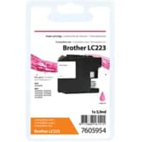 Cartouche jet d'encre Office Depot Compatible Brother LC223M Magenta