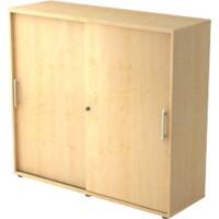 Armoire Hammerbacher 2FH Imitation érable 1'200 x 400 x 748 mm