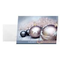 Cartes de Noël avec enveloppes Sigel DS024 220 g/m² 16,2 x 11,4 cm A6 Blanc 25 Unités