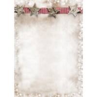 Papier à lettre de Noël Sigel A4 Blanc, marron 90 g/m² 25 Feuilles