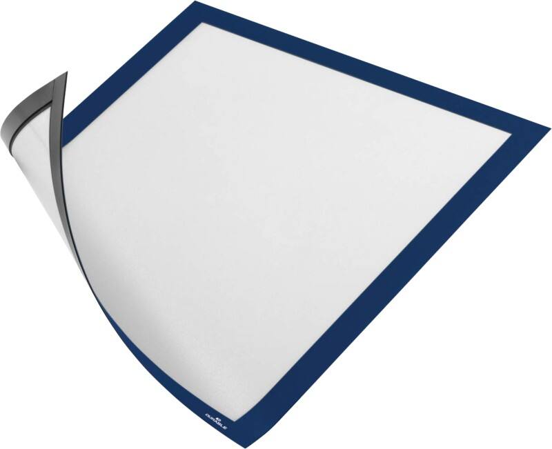 Cadre d'affichage DURABLE A4 Magnétique Bleu 486907 24,5 (L) x 0,5 (P) x 32,5 (H) cm 486907 5 Unités