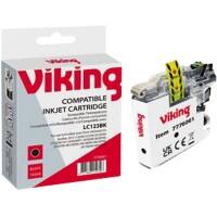 Viking LC123BK Kompatibel Brother Tintenpatrone Schwarz