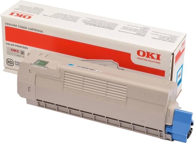 Toner 46507507 D'origine OKI Cyan