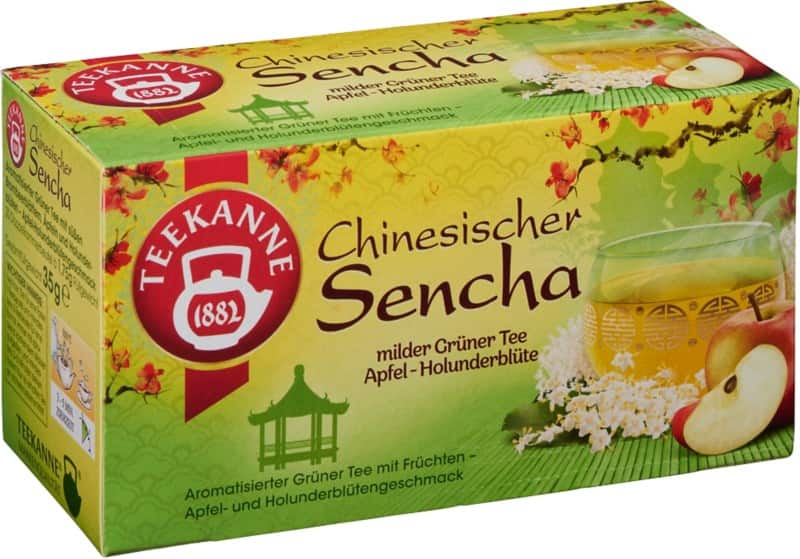 Thé Herbal TEEKANNE "Chinese Sencha" 20 Unités de 1.75 g