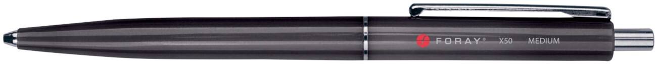 Foray Einziehbarer Kugelschreiber X50 0.5 mm Schwarz