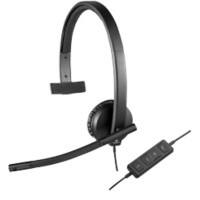 Logitech USB Headset H570e - Headset - über dem Ohr - vertikal (981-000571)