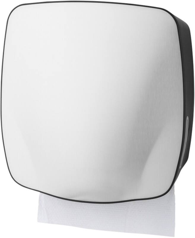 Distributeur d'essuie-mains PlastiQline Exclusive 5730 Plastique Verrouillable Manuel Noir