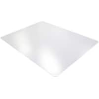 Office Depot rechteckige Bodenmatte harter Boden PVC 150 x 120cm Transparent
