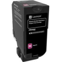 Toner Lexmark d'origine 74C2SM0 Magenta