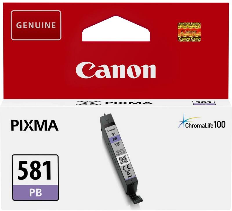 Canon CLI-581PB Original Tintenpatrone Foto-Blau