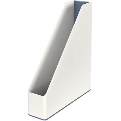 Porte-revues Leitz WOW Dual A4 Blanc, gris 7,3 x 27,2 x 31,8 cm