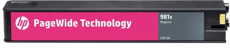 Cartouche jet d'encre HP 981X D'origine L0R10A Magenta