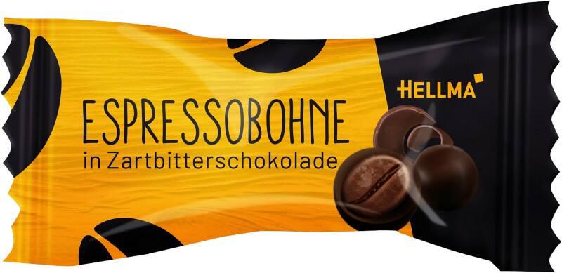 Grains de café au chocolat Hellma 380 Unités de 1,1 g