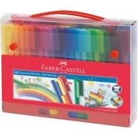 Stylo-feutre Faber-Castell Connector - Moyen Assortiment 1555 60 Unités