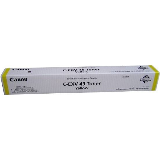 Canon C-EXV 49Y Original Tonerkartusche Gelb