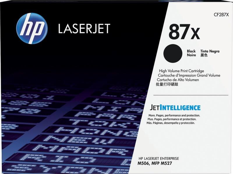Toner HP 87X D'origine CF287XC Noir