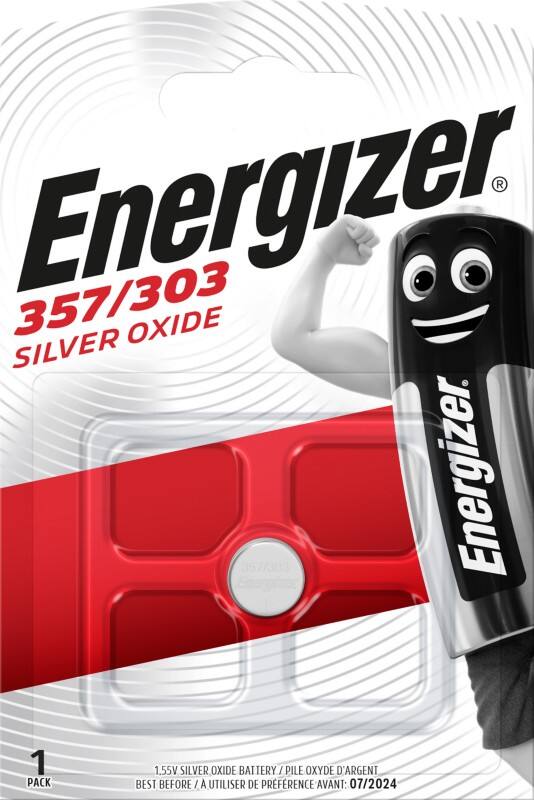Energizer Knopfzelle 357/303 SR44 4,5 V Silberoxid
