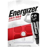 Piles bouton Energizer 357/303 SR44 4,5V Oxyde d’argent