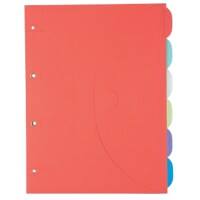 Pochette à documents Djois Tarifold Smartfolder 111302 A4 Carton Fermeture velcro 24,5 (l) x 32,5 (p) x 0,1 (h) cm Assortiment 6 unités