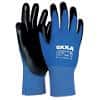 Oxxa Handschuhe X-Treme-Lite Polyurethan Größe S Schwarz, Blau 1 Paar Ungepudert
