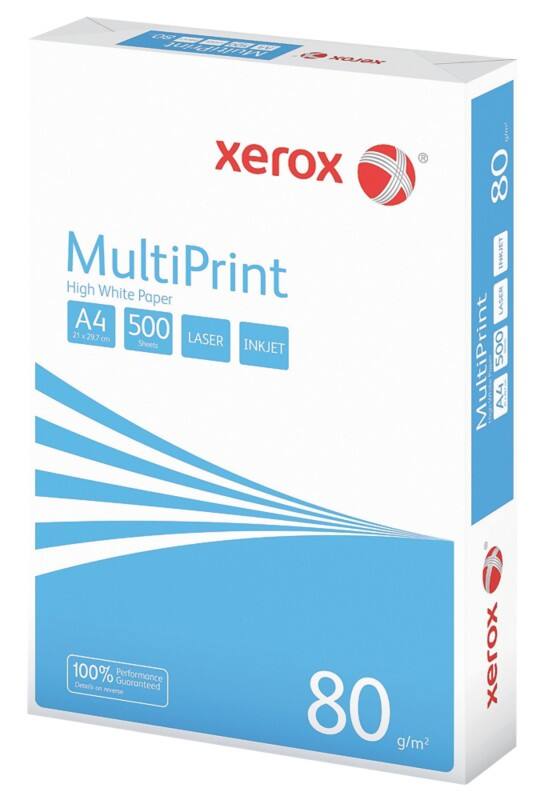 Xerox Multiprint A4 Druckerpapier  80 g/m² Glatt Weiss 150 CIE 500 Blatt